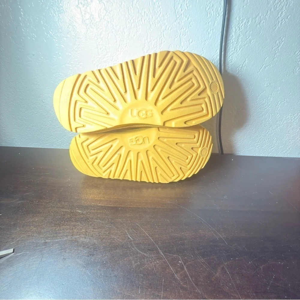 UGG Kids Mustard Yellow Boots